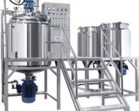 VACUUM HOMOGENIZER MIXING TANKS